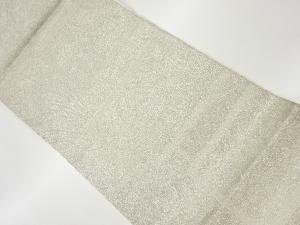 リサイクル　色紙に秋草・蝶模様織出し全通袋帯